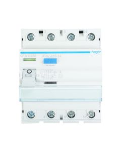 Hager interruptor diferencial 4 polos 40 A 300 mA tipo A